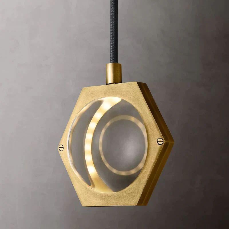 Celestial Linear Chandelier 72 inch detail view