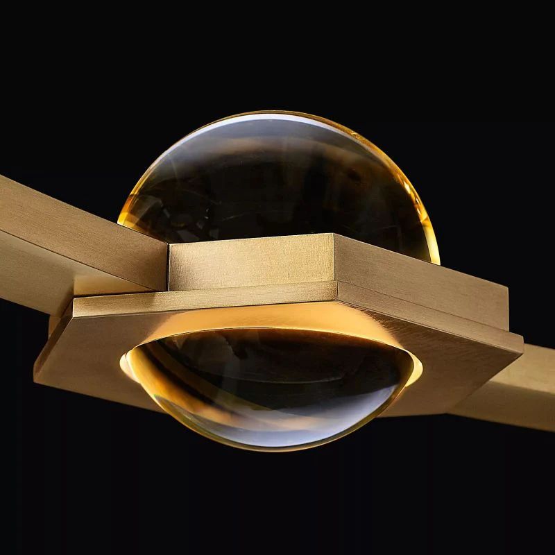 Celestial Round Chandelier 36 inch detail view