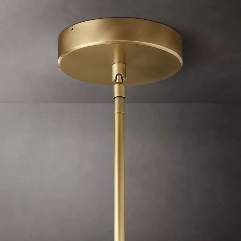 Celestial Two-Tier Round Chandelier 60 inch detail view