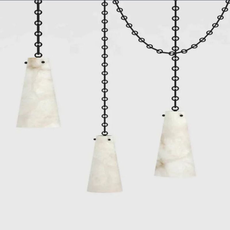 Steven 3-Light Alabaster Cluster Pendant - product detail 6