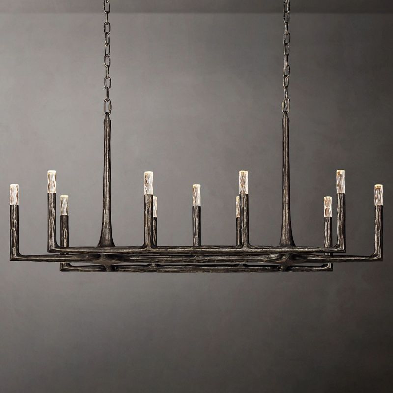 Thadeus Linear Chandelier 54" - detail 2