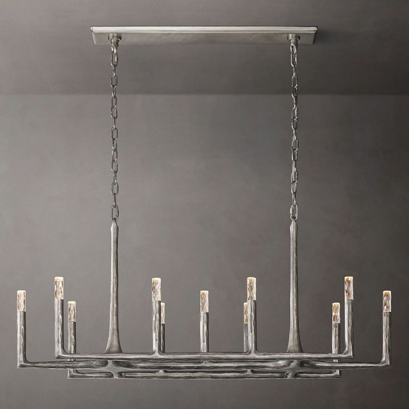 Thadeus Linear Chandelier 54" - detail 6