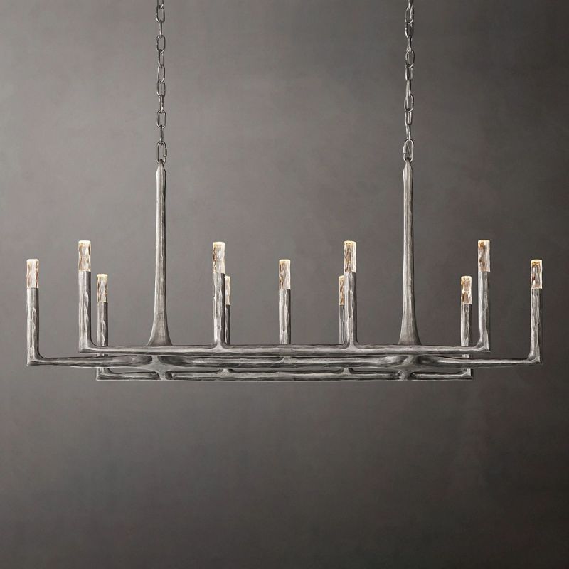 Thadeus Linear Chandelier 54" - detail 3