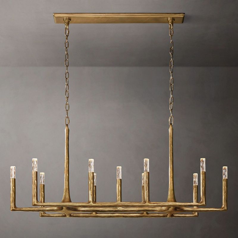 Thadeus Linear Chandelier 54" - detail 4