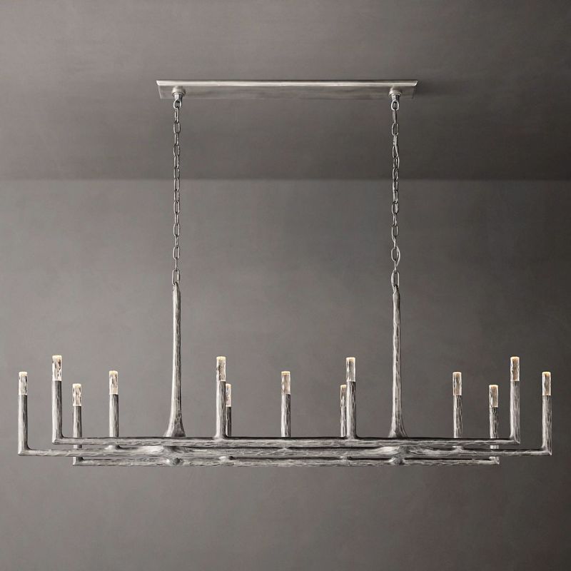 Thadeus Linear Chandelier 72" - detail 6