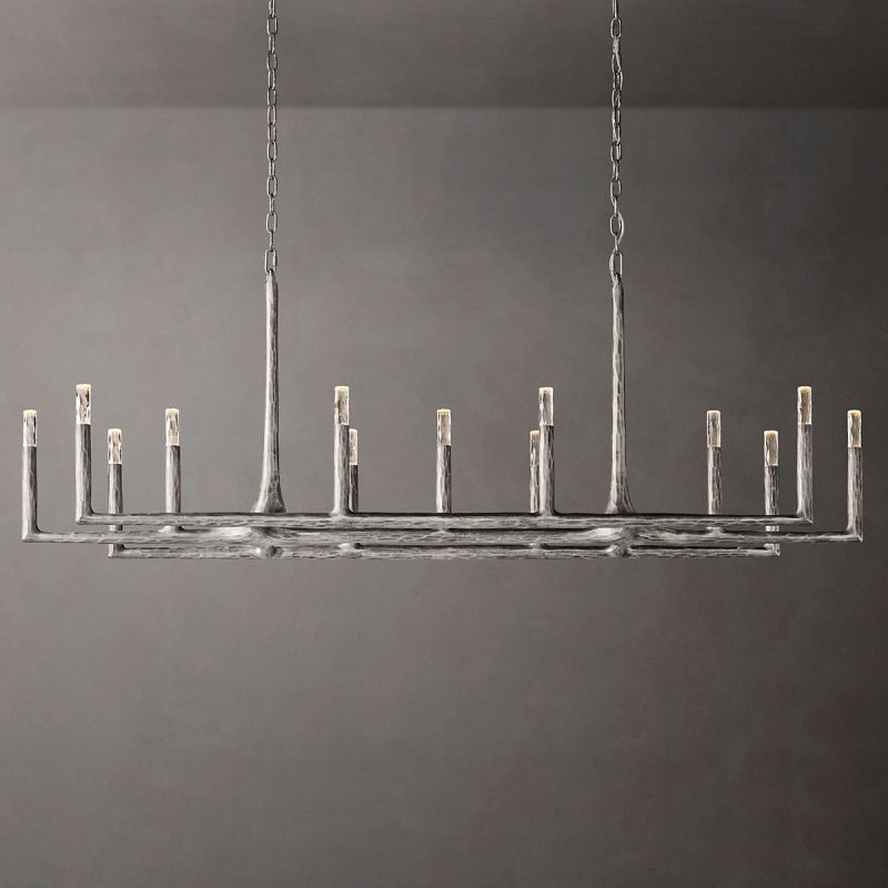 Thadeus Linear Chandelier 72" - detail 3