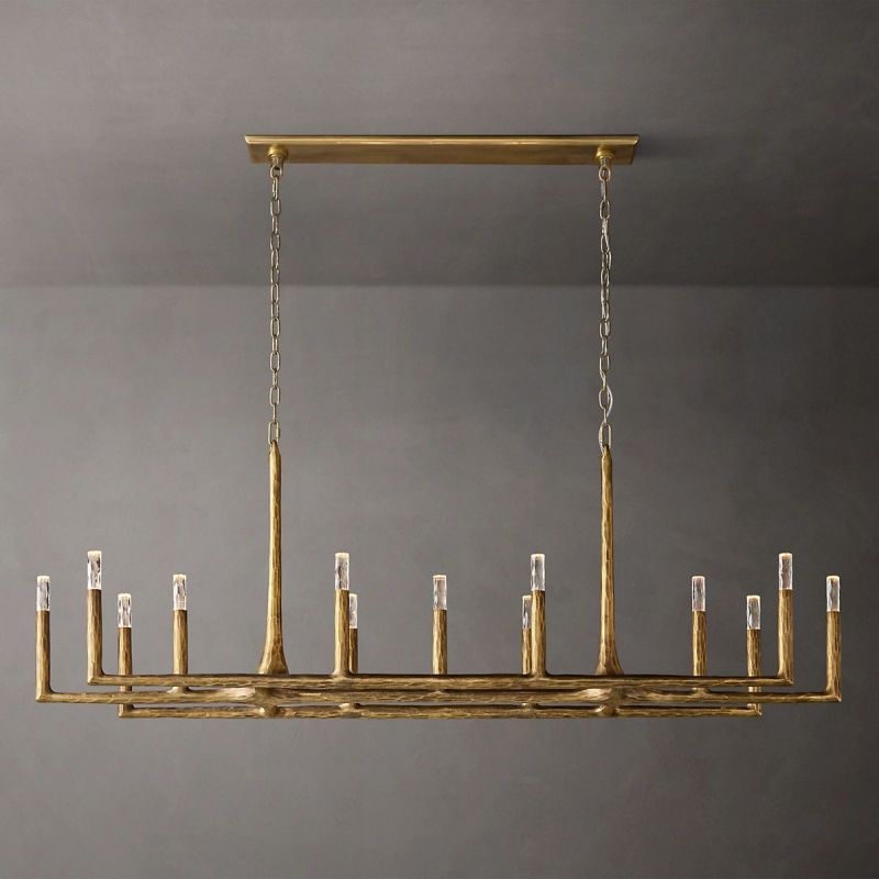 Thadeus Linear Chandelier 72" - detail 4