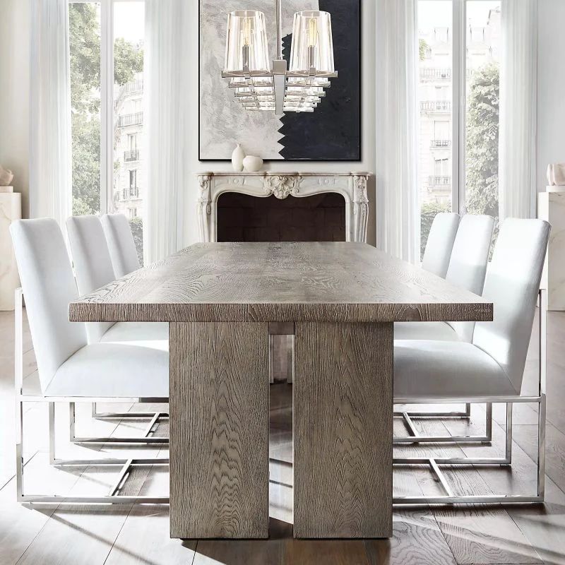 Triumph Glass Linear Chandelier 60 inch detail view