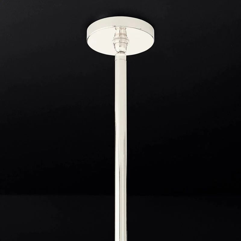 Triumph Glass Round Chandelier 36 inch detail view