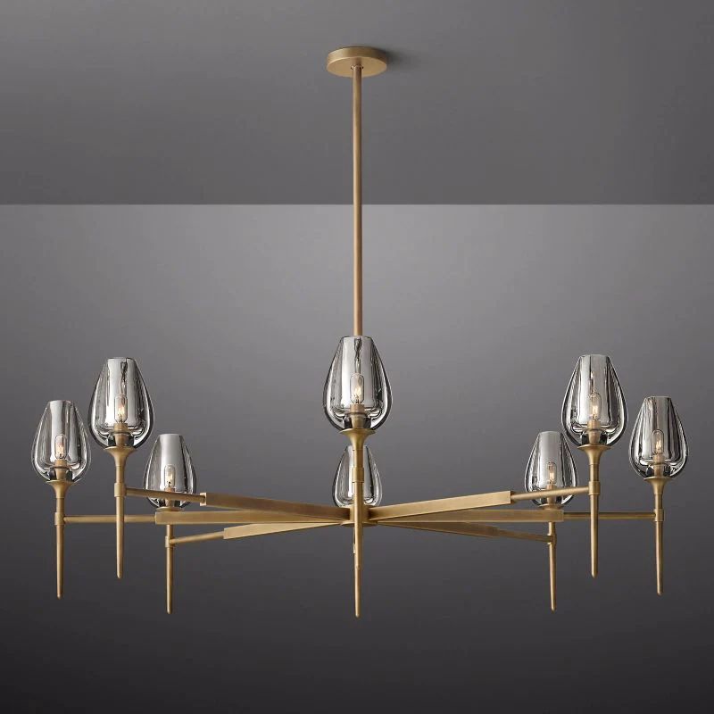 Luminous Tulip Round Chandelier 54'' main view