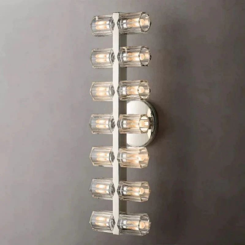 Akio Wine-Glass 14 Lights Wall Sconce detail view