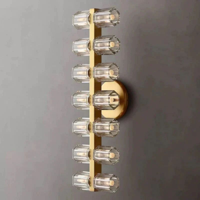 Akio Wine-Glass 14 Lights Wall Sconce detail view