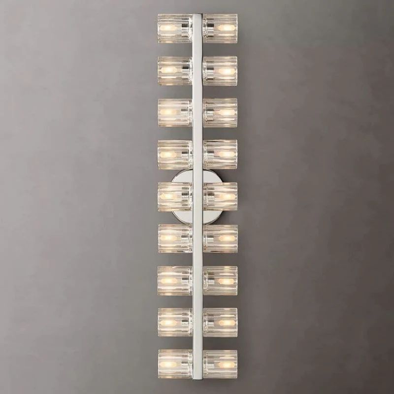 Akio Wine-Glass 18 Lights Wall Sconce detail view
