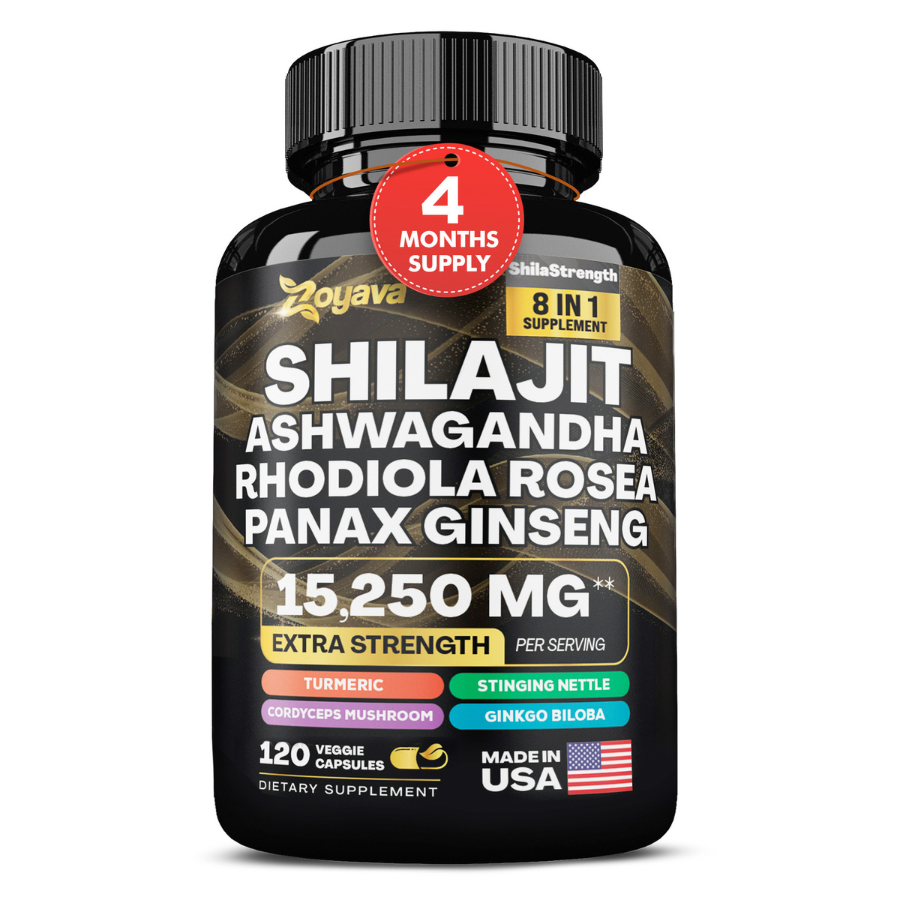 Zoyava™ Shilajit Power ShilaStrength Blend - 15,250MG
