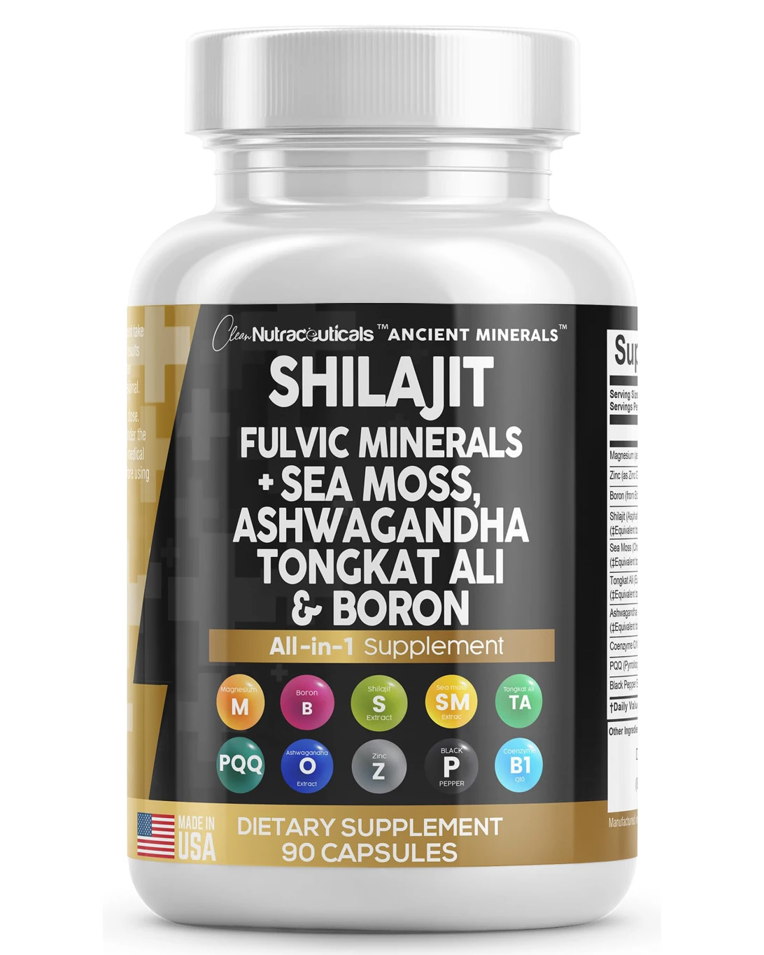 Shilajit Supplement Capsules
