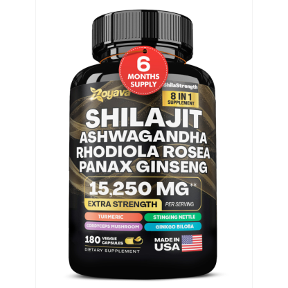 Zoyava™ Shilajit Power ShilaStrength Blend - 15,250MG