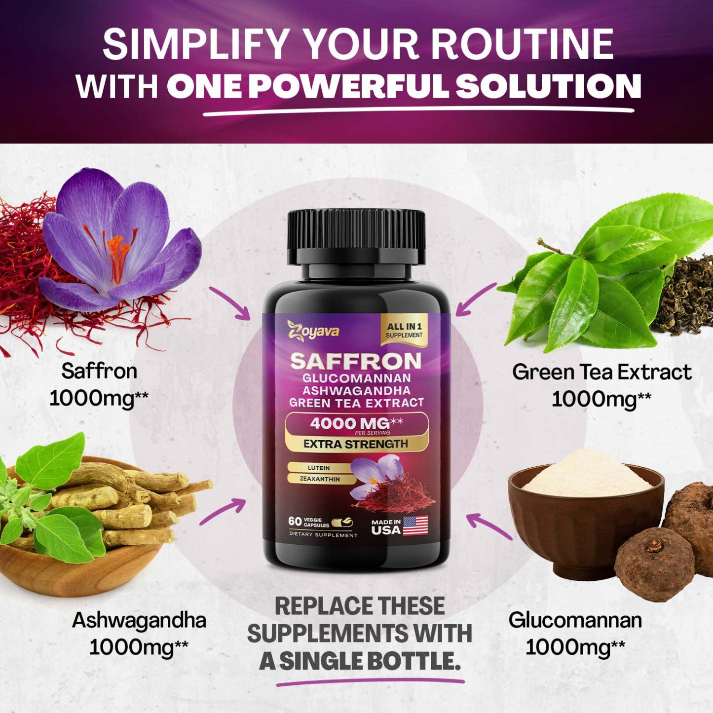Revitalize Your Radiance & Wellness: Cosmic Collagen & Saffron ZestyZen Power Duo