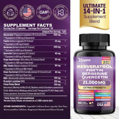 Radiant Revival Bundle: Cosmic Collagen Beauty Complex 64,000MCG & Revitalize Resveratrol 21,000MG