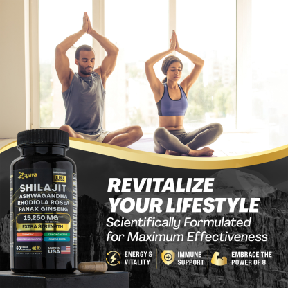Zoyava™ Shilajit Power ShilaStrength Blend - 15,250MG