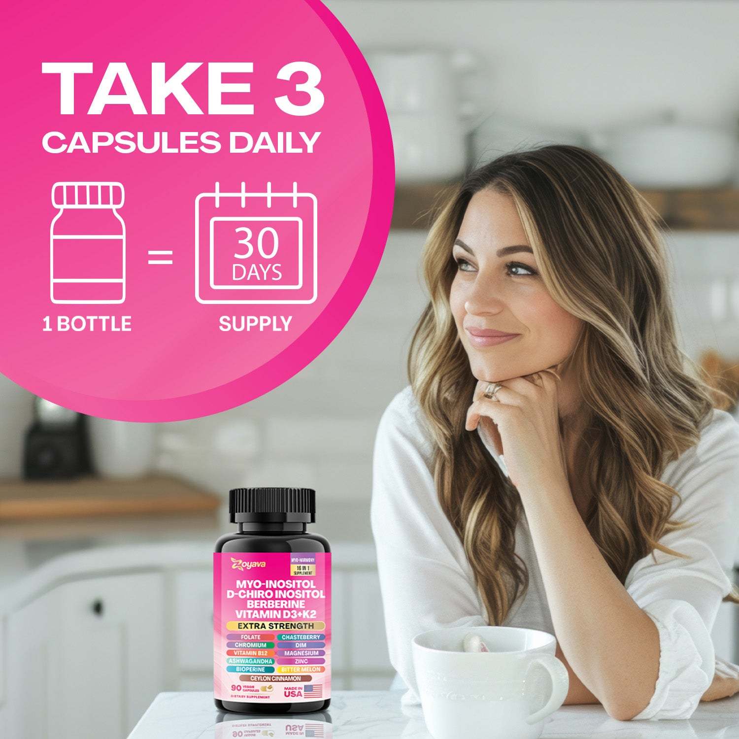 Zoyava™ Myo-Harmony 16-in-1 Balance & Vitality Blend