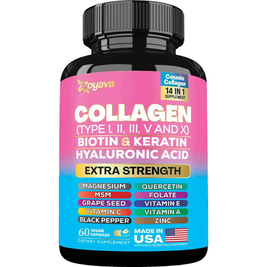 Zoyava™ Cosmic Collagen Beauty Complex - 64,000MCG