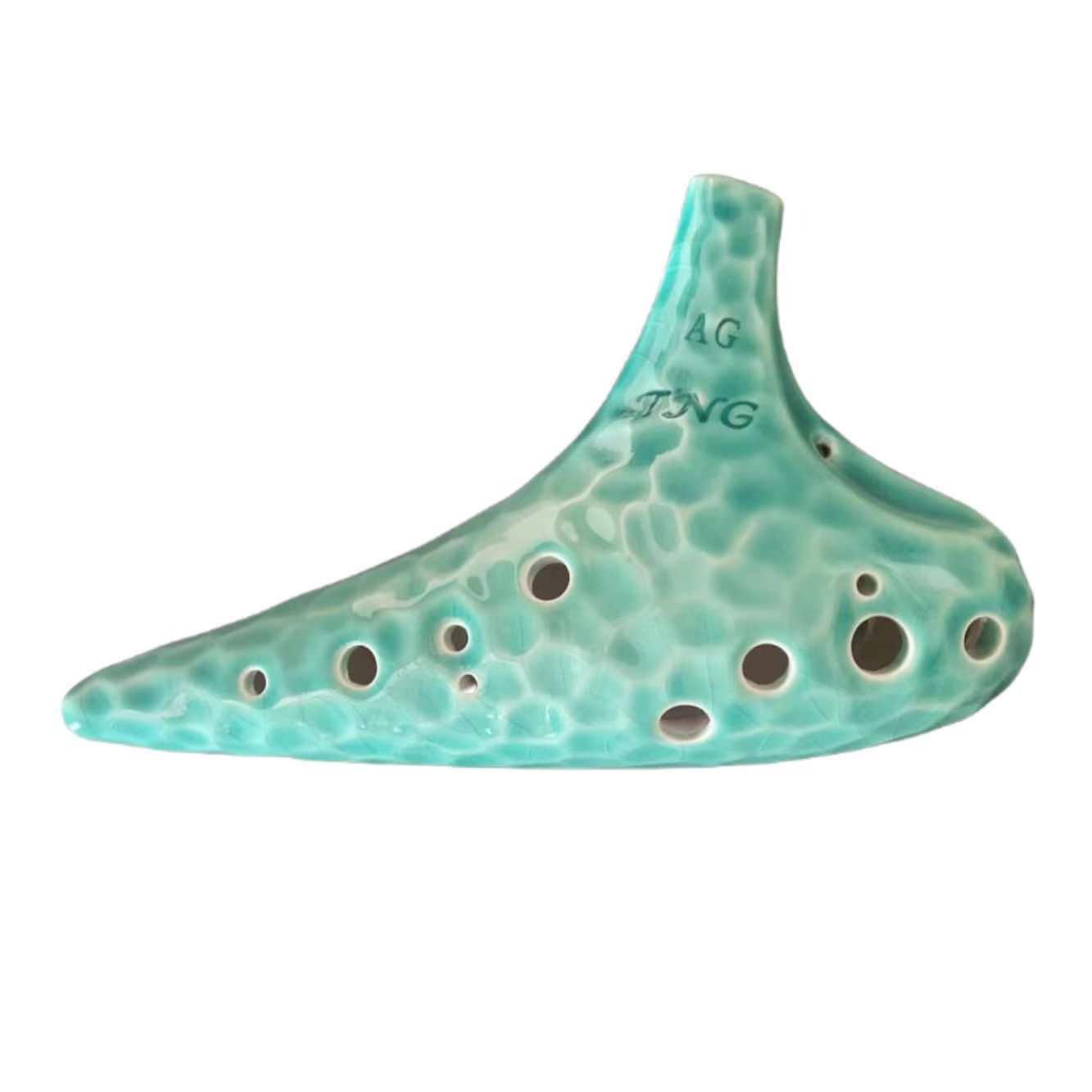 12-hole tenor G Major sea wave ocarina  