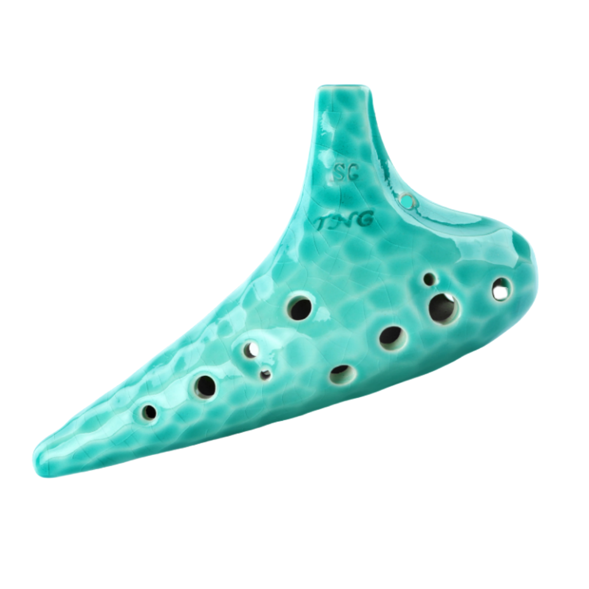 12-hole alto G Major sea wave ocarina  
