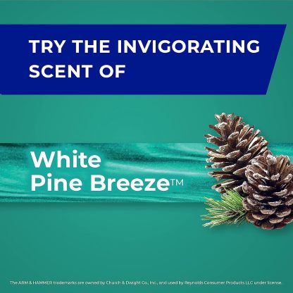 Hefty Ultra Strong Tall Kitchen Trash Bags, Lavender & Sweet Vanilla Scent, 13 Gallon, 80 Count