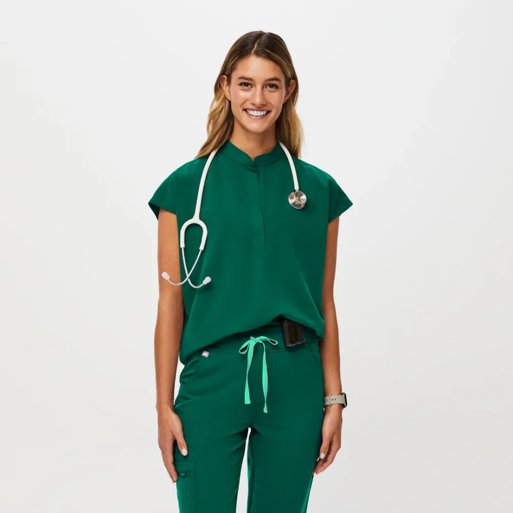 Rafaela Oversized Scrub Set--Bonsai