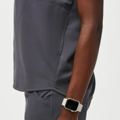 Rafaela Oversized Scrub Set--Burgundy