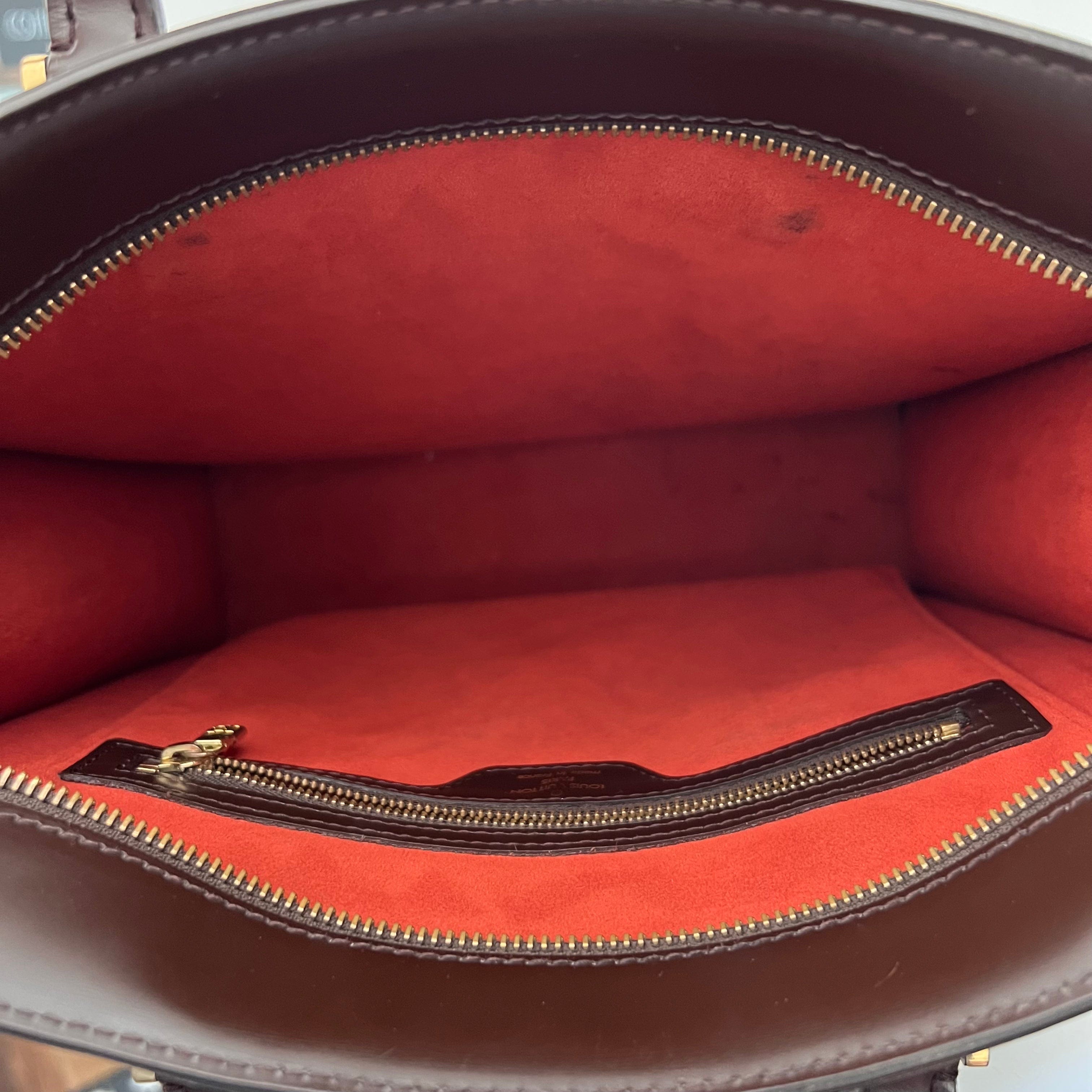 lotktuis vutktitton Damier Ebene Venice Sac Plat PM Tote