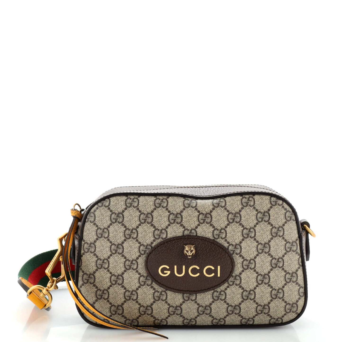 Neo Vintage Camera Messenger Bag GG Coated Canvas