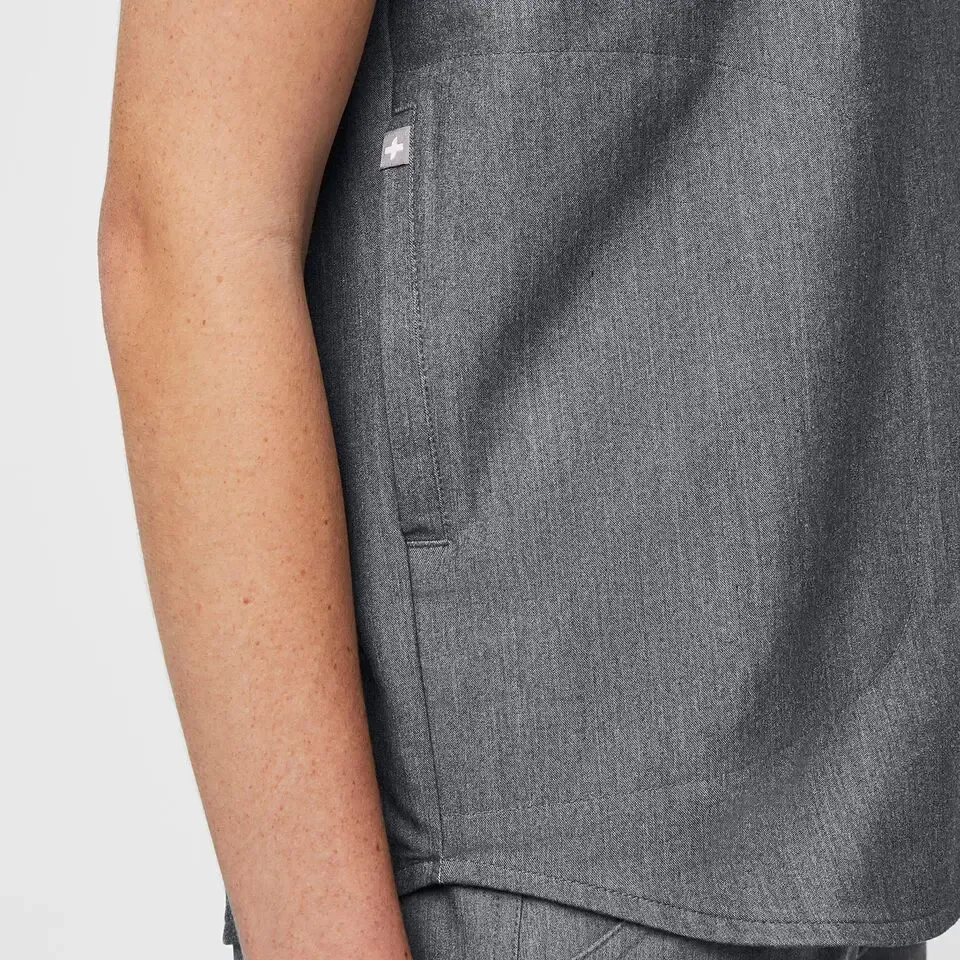 Rafaela Oversized Scrub Set--Burgundy