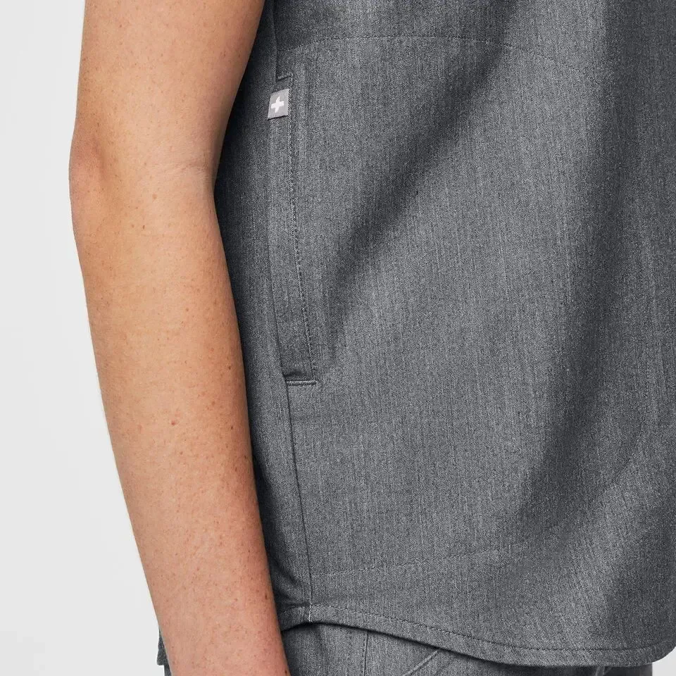 Rafaela Oversized Scrub Set--Burgundy