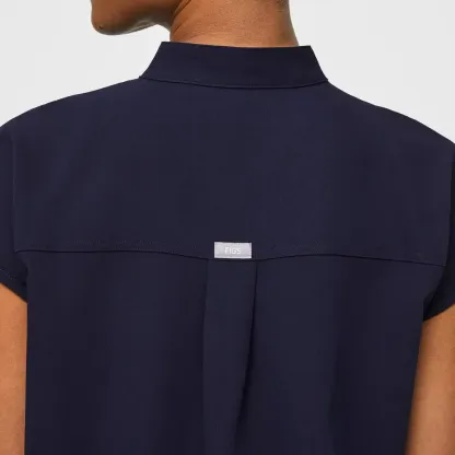 Rafaela Oversized Scrub Set--Burgundy