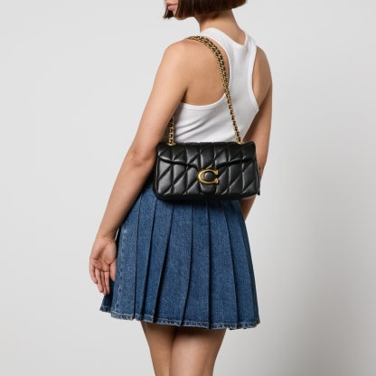 Tabby Shoulder Bag-Black 