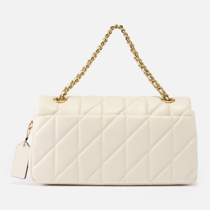 Tabby Shoulder Bag-Chalk