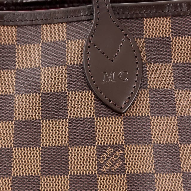 lotktuis vutktitton Damier Ebene Neverfull GM