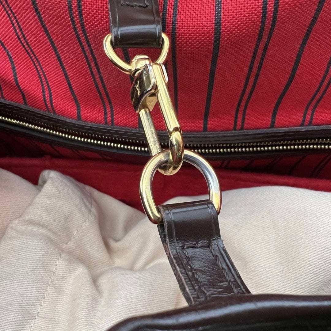 lotktuis vutktitton Damier Ebene Neverfull GM