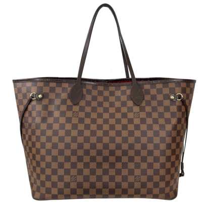 lotktuis vutktitton Damier Ebene Neverfull GM