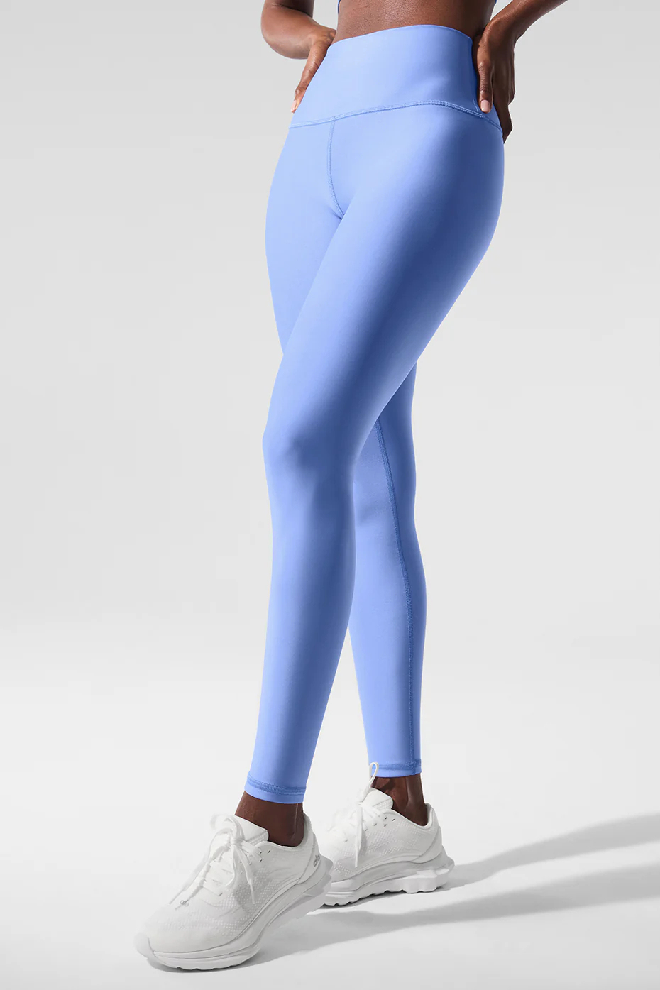 Airlift High Waist Charger 7/8 Legging-Crystal Clear Blue/White
