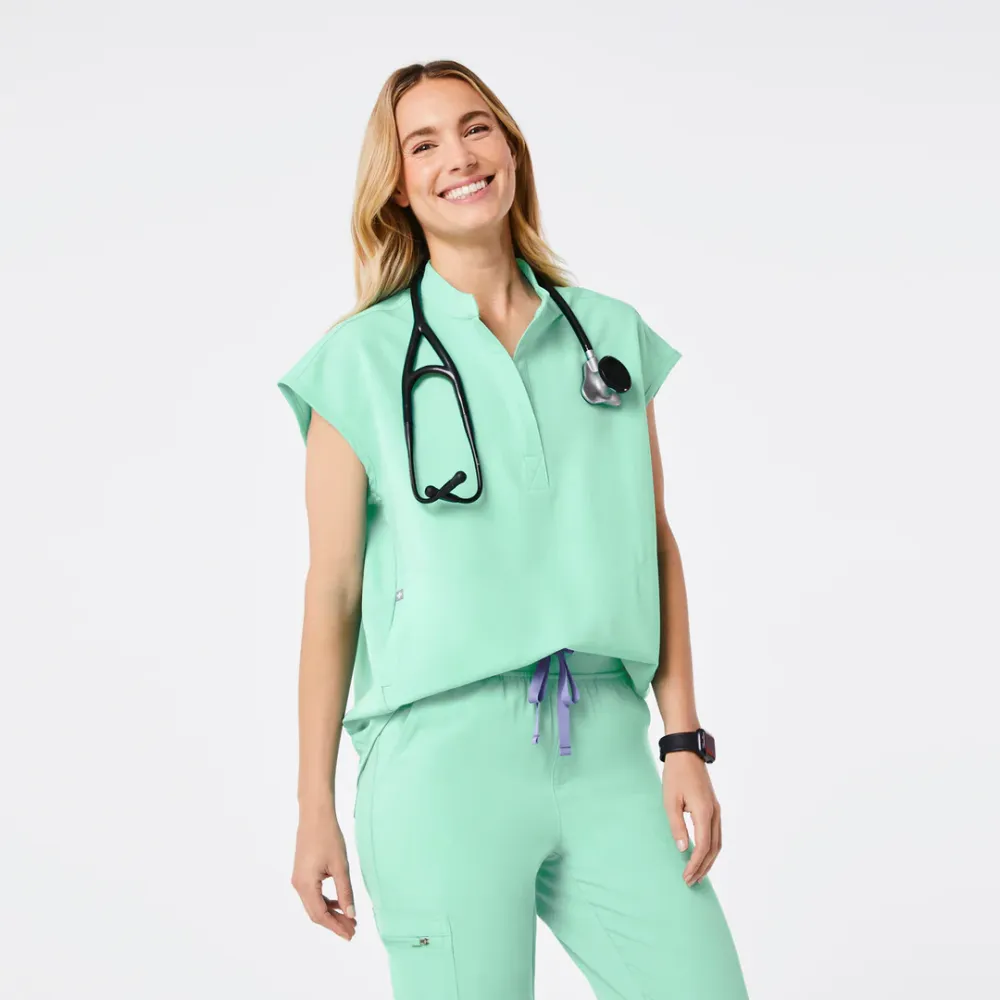 Rafaela Oversized Scrub Set--Bonsai