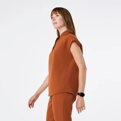 Rafaela Oversized Scrub Set--Bonsai