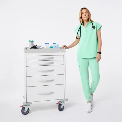 Rafaela Oversized Scrub Set--Bonsai