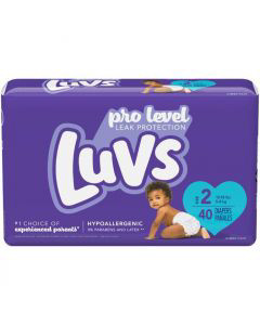 Luvs Pro Level Leak Protection Diapers Size 1/2/3/4/5/6