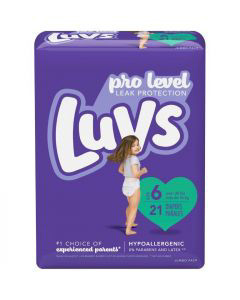 Luvs Pro Level Leak Protection Diapers Size 1/2/3/4/5/6