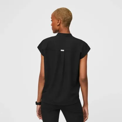 Rafaela Oversized Scrub Set--Burgundy