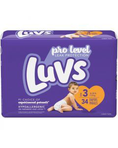 Luvs Pro Level Leak Protection Diapers Size 1/2/3/4/5/6