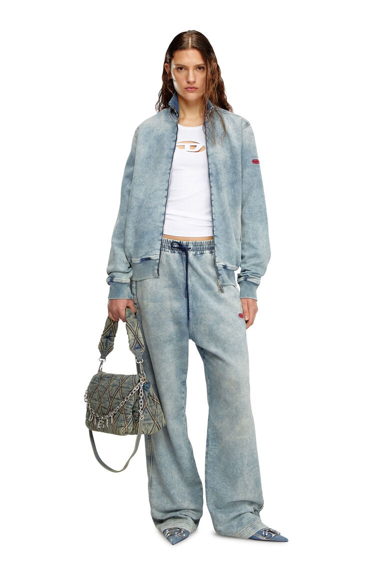 Tank top with cut-out Oval D logo-White