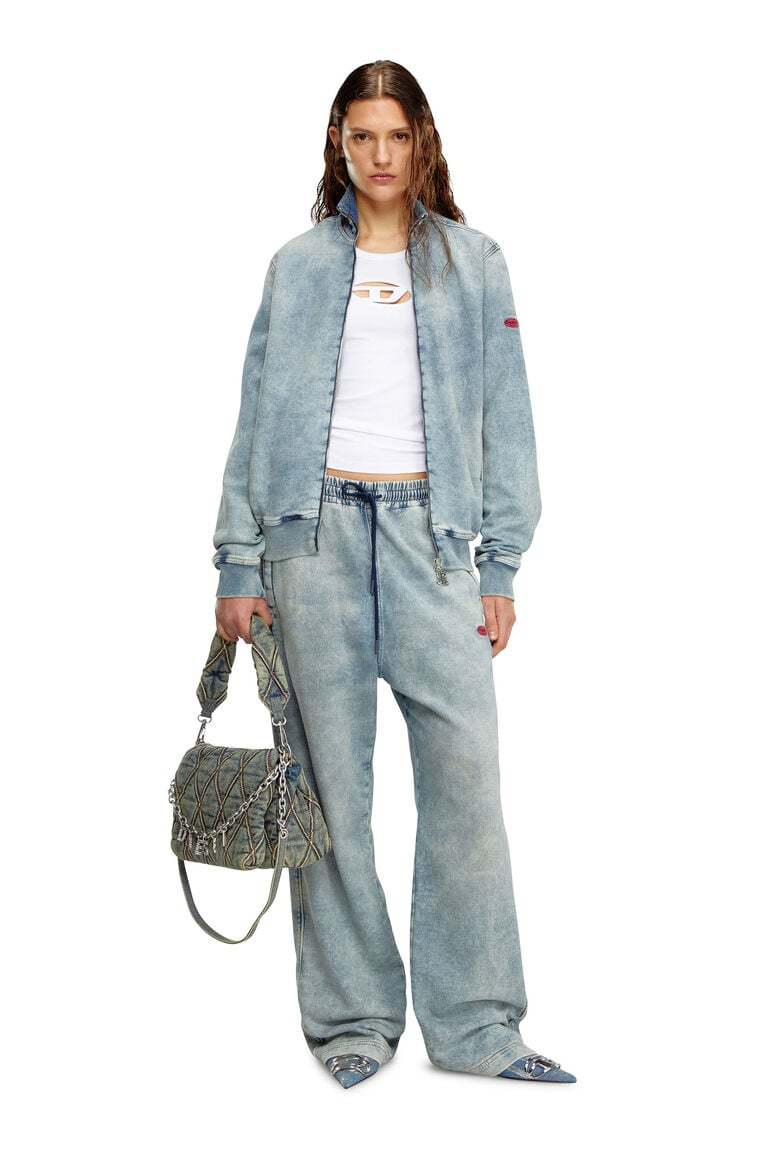 Tank top with cut-out Oval D logo-White